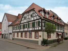 Fachwerkgebäude Blick von Nordwest 