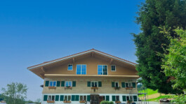 Aussenansicht Aufstockung eines Bauernhauses im Allgäu 