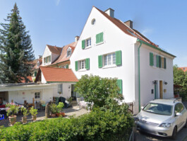 Ansicht denkmalgeschütztes Wohnhaus 