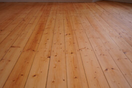 Detailansicht Dielenboden, geölt